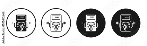 Dialysis icons vectors for apps and web.