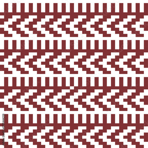seamless knitted scandinavian pattern