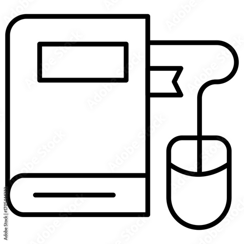 E-Learning Outline Icon