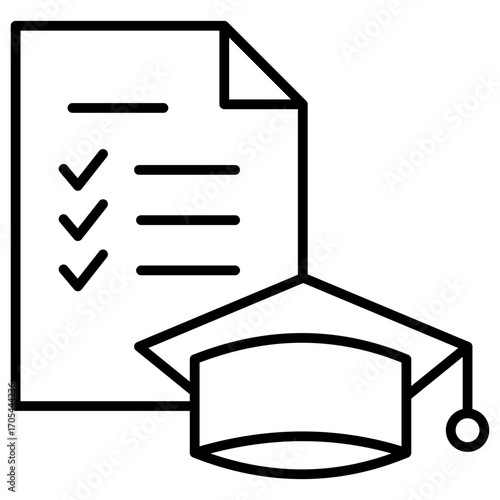 Study Program Outline Icon