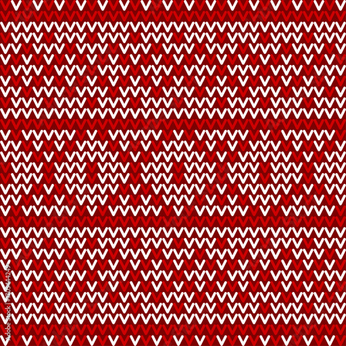 seamless knitted scandinavian pattern