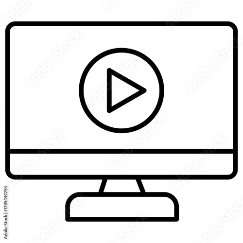 Online Course Outline Icon