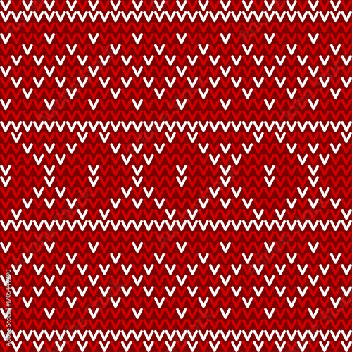 seamless knitted scandinavian pattern