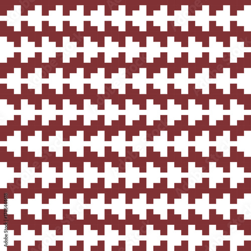 seamless knitted scandinavian pattern