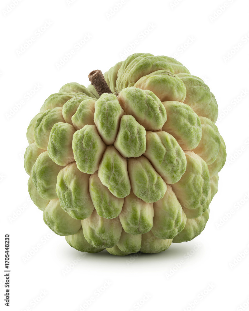 Fototapeta premium Custard Apple Isolated on White