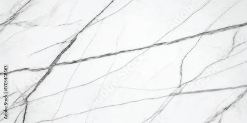 Elegant white marble surface with subtle grey veining for luxurious backgrounds