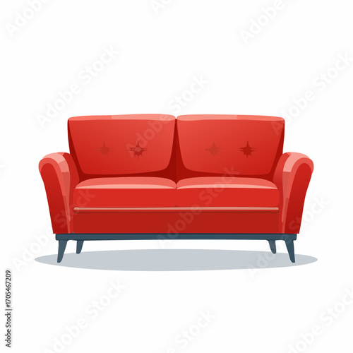 Rote Couch