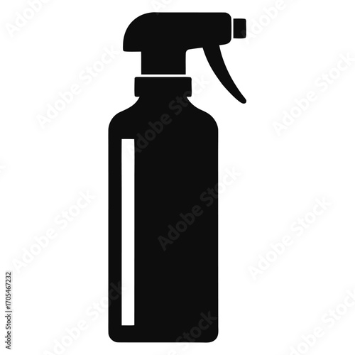 spray bottle vector illustration