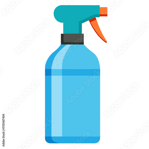 spray bottle isolated on white