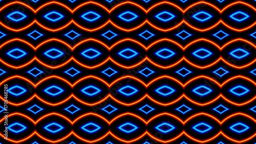 seamless geometric pattern Motion Graphic Background
