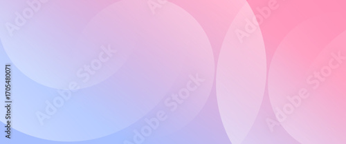 abstract background .blue and pink gradation. circle effect style, layered translucent circles creating a dreamy, romantic, and elegant abstract design. abstract circle background.
