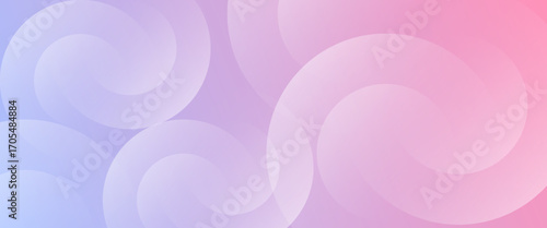 abstract background .blue and pink gradation. circle effect style, layered translucent circles creating a dreamy, romantic, and elegant abstract design.