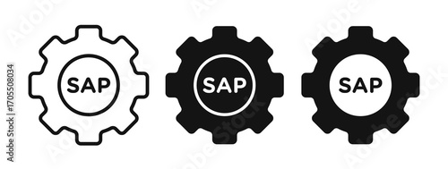 SAP Icon vector for apps and web