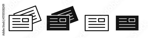 newspaper icon vectors for apps and web.