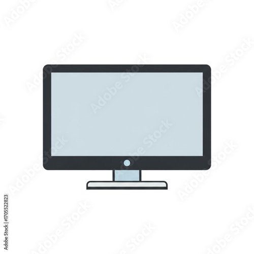 Flat Screen Computer Monitor Display.