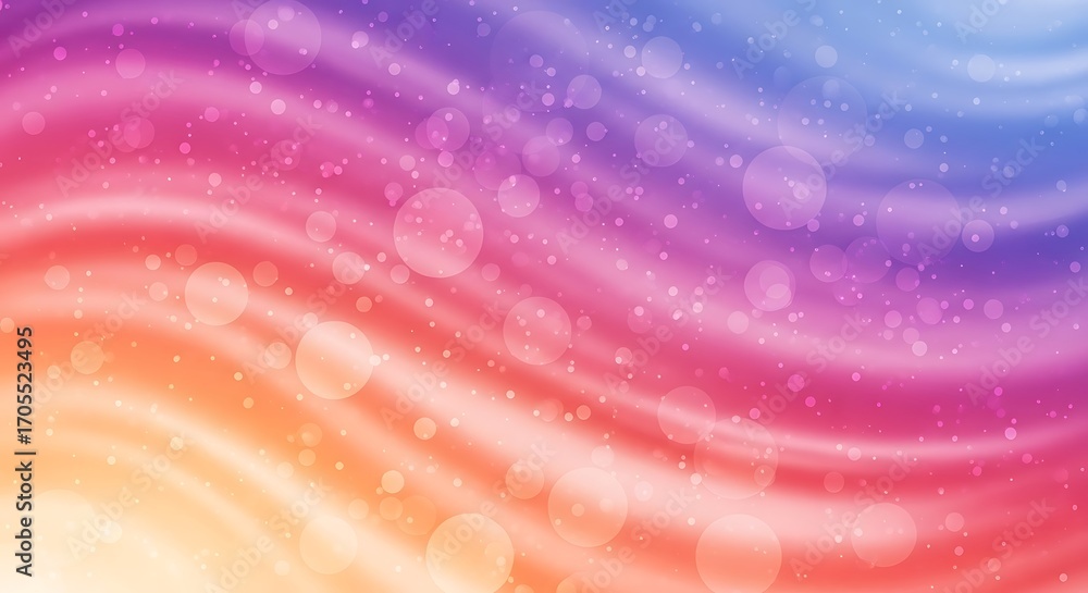 Obraz premium Colorful Abstract Background with Soft Waves.
