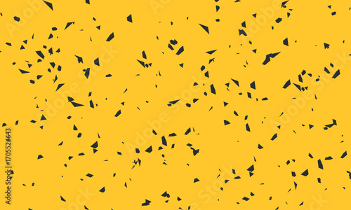 water drops on yellow background