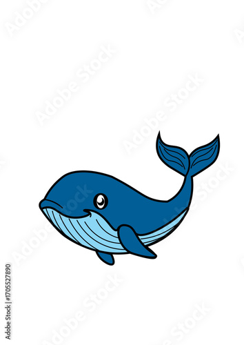 Whale Vector Adobe illustrator