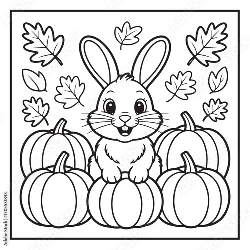 Autumn Coloring Pages for Adults and Kids – Fall Leaves, Pumpkins, and Seasonal Designs