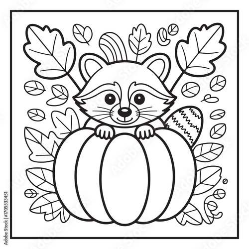 Autumn Coloring Pages | Fall Leaves, Pumpkins, Harvest & Seasonal Designs for Kids and Adults