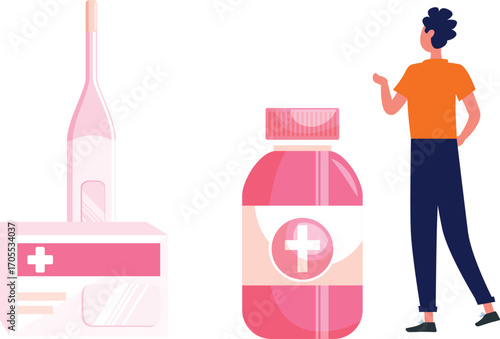 Girl introduced insulin and doctor appointment cards