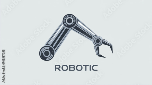 Robotic arm, , symbolizing automation, technology, and precision engineering in modern industrial applications and innovation