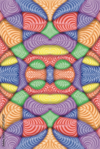 Abstract, scribbling, Doodle, lines of various colors forming an indeterminate shape to create an image, creating an image, multi-colored lines, print, patterns.