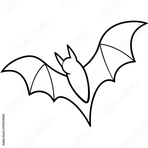 Bat Outline Vector
