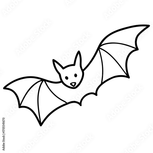 Bat Outline Vector
