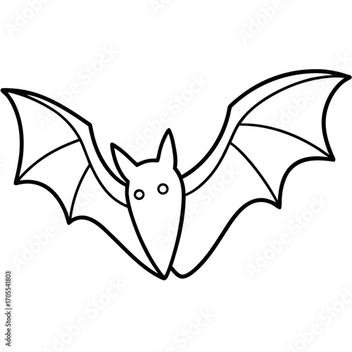 Bat Outline Vector