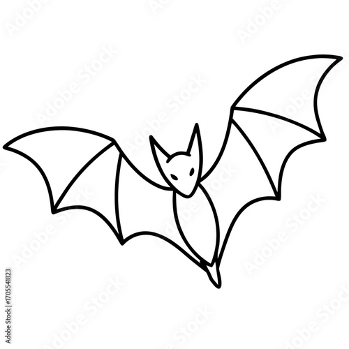 Bat Outline Vector