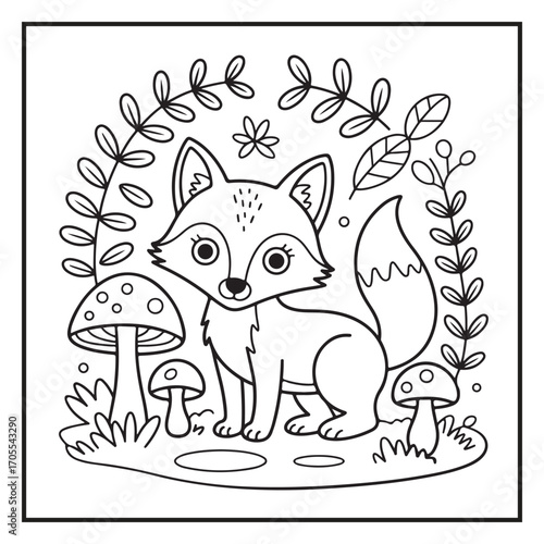 Autumn Coloring Pages | Cozy Fall Leaves, Pumpkins, Animals, Mandalas & Scenery | Bold Easy Outlines for Adults and Kids