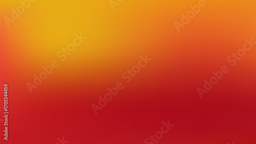 Abstract yellow and red color background gradient with autumn fall pattern. Soft texture and bright orange wave bg design. Modern mesh in vivid theme. Vibrant wallpaper, template for summer backdrop