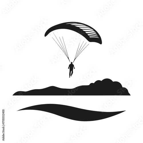 Paragliding Silhouette