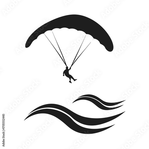 Paragliding Silhouette