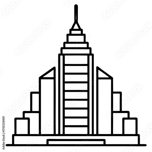 Modern City Skyline Vector