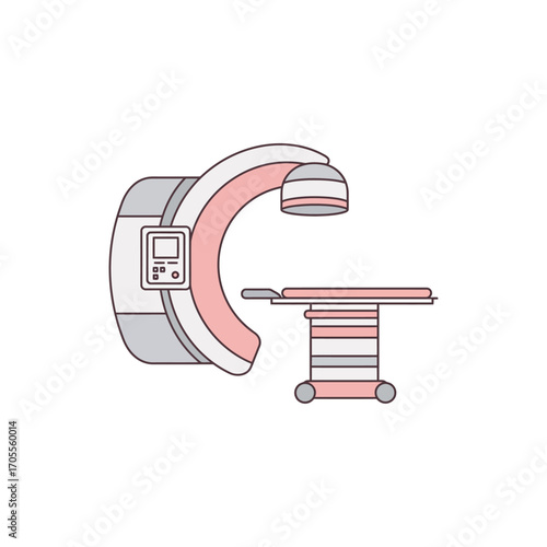 ct scanner machine for medical diagnostic imaging in a hospital used for radiology showcasing healthcare technology and precision diagnostics