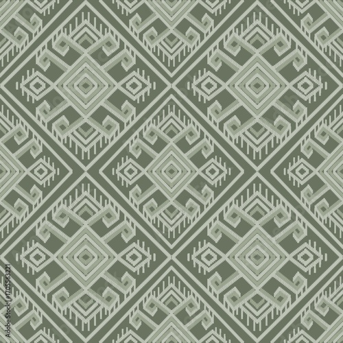 ikat fabric pattern