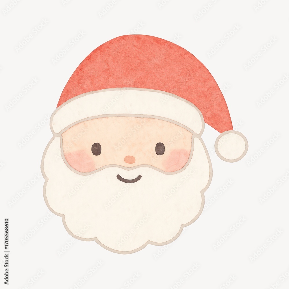 Cute Santa Claus illustration. Cute Santa Claus illustration.