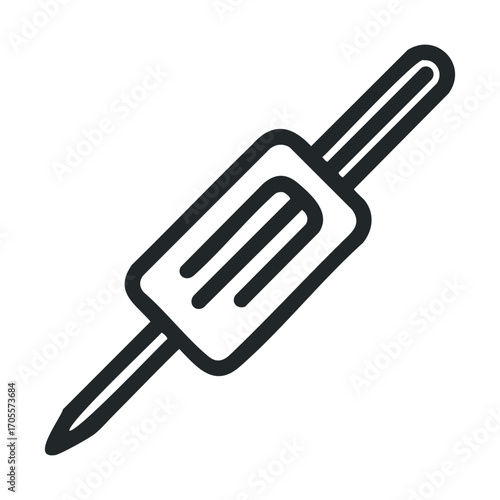 Essential hand tool for home improvement projects and repairs. Vector illustration