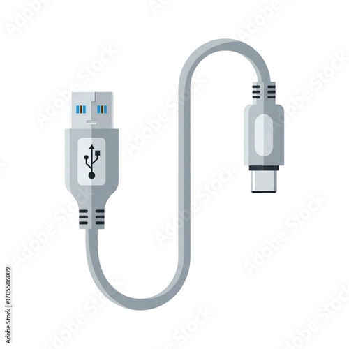 USB Type A to USB Type C Cable.