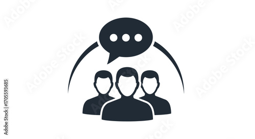 Teamwork, Communication, Collaboration, Discussion, Group Icon