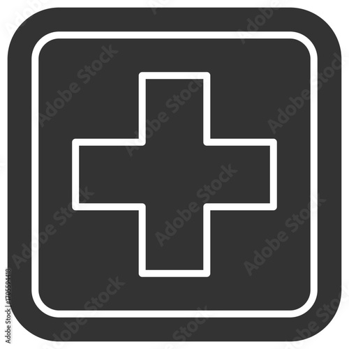 Cross Glyph Icon