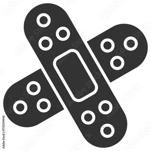 Bandage Glyph Icon