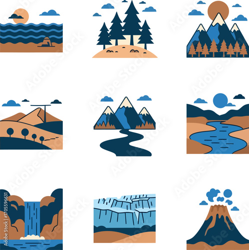 Purple Butterfly Vector Illustration