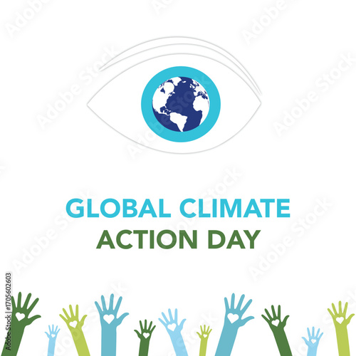 Earth Day inspirational posters with globe in floral wreath. Make everyday Earth Day, think green, focus on climate action, recycle for the life cycle - motivational quotes vector illustration