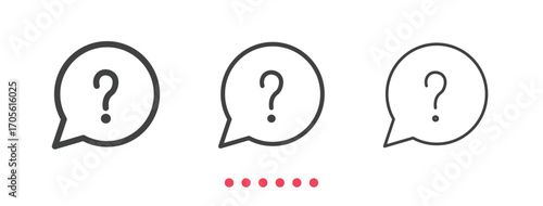 Fax icon. Thin line icon vector