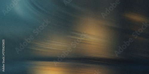 Abstract textured background with swirling patterns of deep teal and warm golden light, evoking a sense of cosmic nebulae or deepsea currents