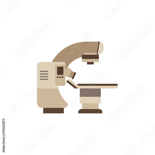 mammography machine a diagnostic tool for breast cancer screening in medical settings for illustrating healthcare technology and early detection awareness.