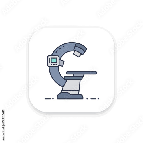 Microscope illustration for science healthcare research and technology symbolizing scientific advancements and laboratory equipment used for medical study.